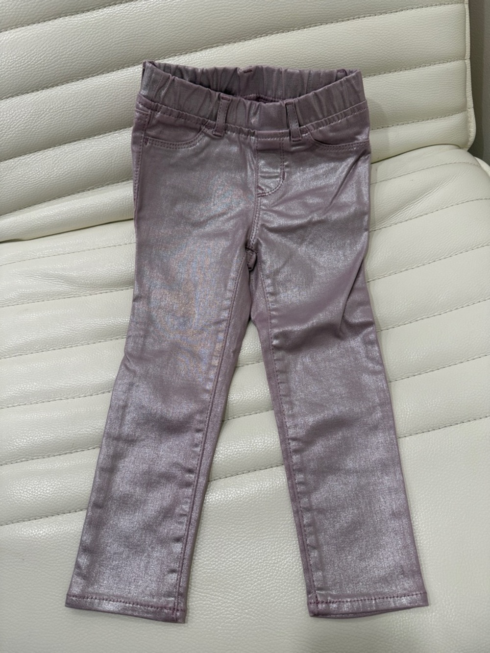 GAP Girls Shimmery Lavender Pull-On Jeggings